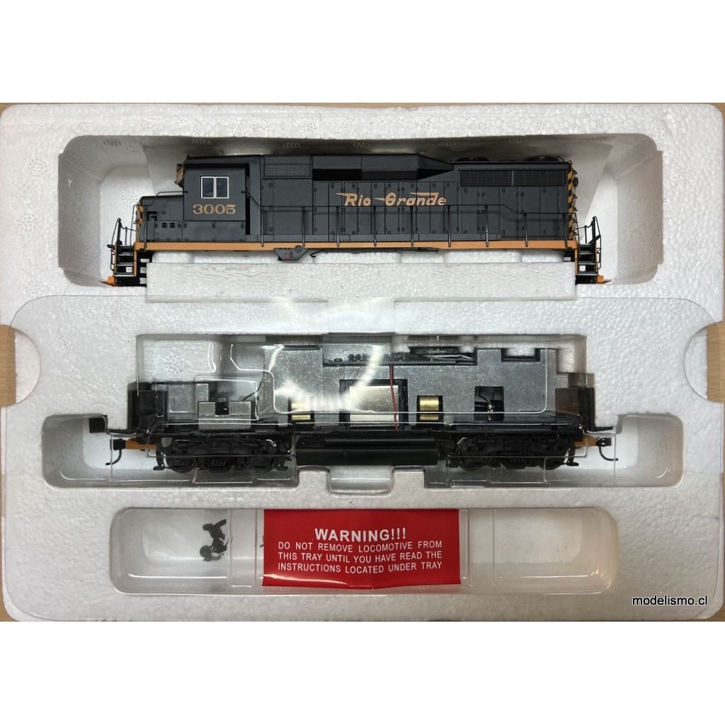 Proto 2000 GP30 Locomotive 21519 Denver and Rio Grande Western Railroad #3005 - DCC Ready Proto 2000 GP30 Locomotive 21519 Denver and Rio Grande Western Railroad #3005 - DCC Ready