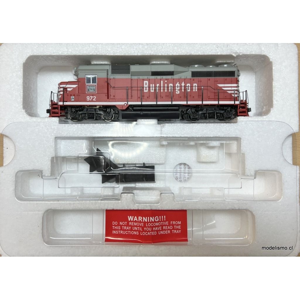 Proto 2000 GP30 Locomotive 23111 Chicago, Burlington and Quincy Railroad #972 GP30 Phase II w/Dynamic Brakes - DCC Ready