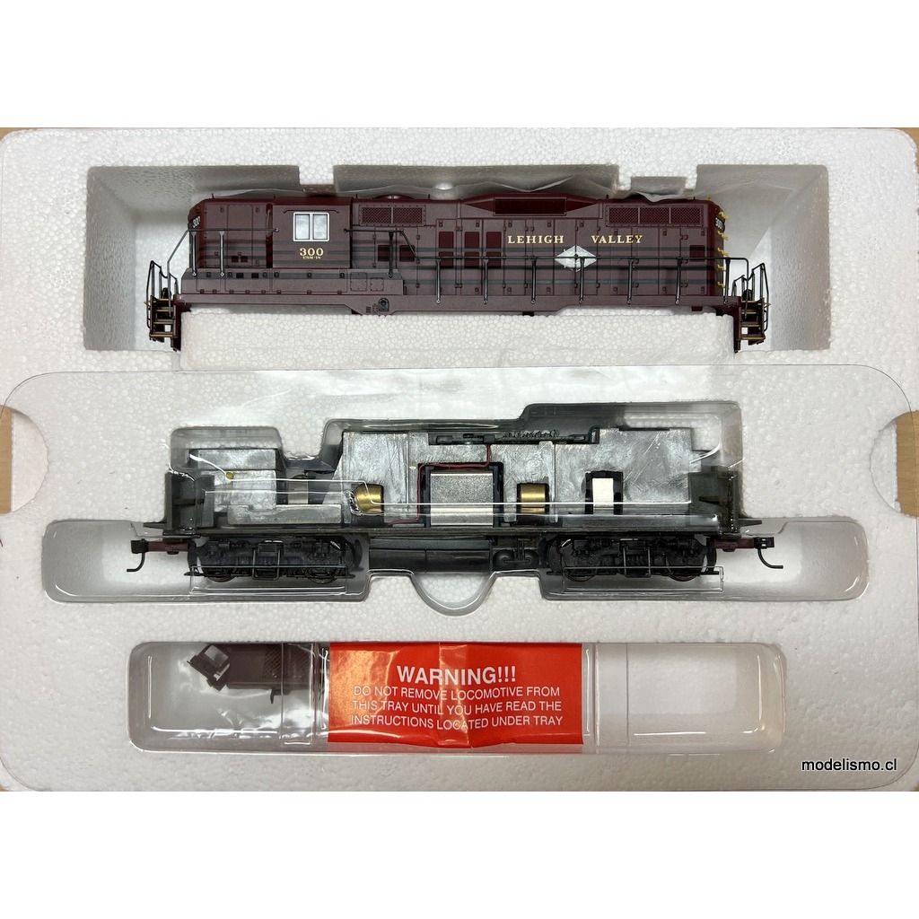 Proto 2000 GP9 Phase III Locomotive 21698 Lehigh Valley #300 w/dynamic brakes Proto 2000 GP9 Phase III Locomotive 21698 Lehigh Valley #300 w/dynamic brakes