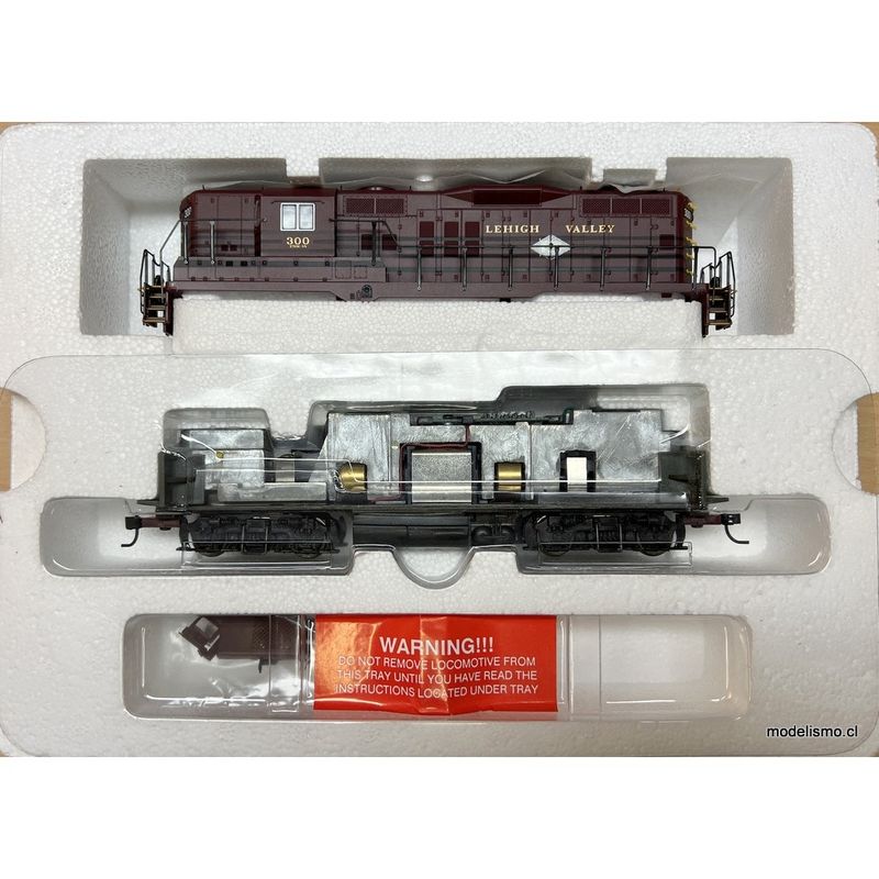 Proto 2000 GP9 Phase III Locomotive 21698 Lehigh Valley #300 w/dynamic brakes