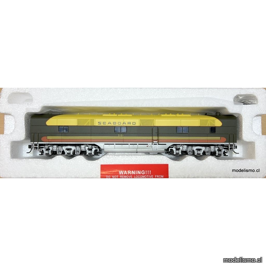 Proto 2000 E6B Locomotive 23236 Seaboard Air Line Railroad #3101 Unpowered B-unit - sin motor Proto 2000 E6B Locomotive 23236 Seaboard Air Line Railroad #3101 Unpowered B-unit - sin motor