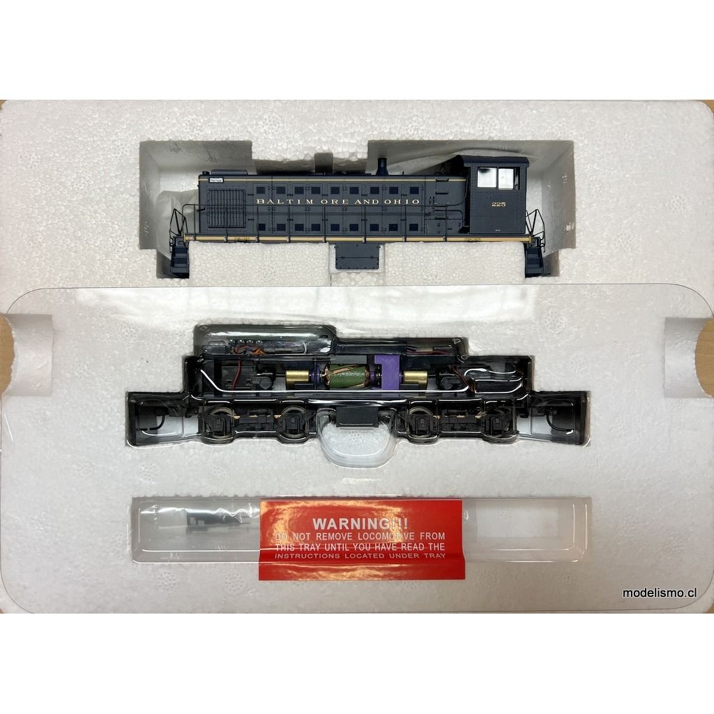 Proto 2000 S1 Locomotive 23719 Baltimore and Ohio Railroad #225 - DCC Ready Proto 2000 S1 Locomotive 23719 Baltimore and Ohio Railroad #225 - DCC Ready