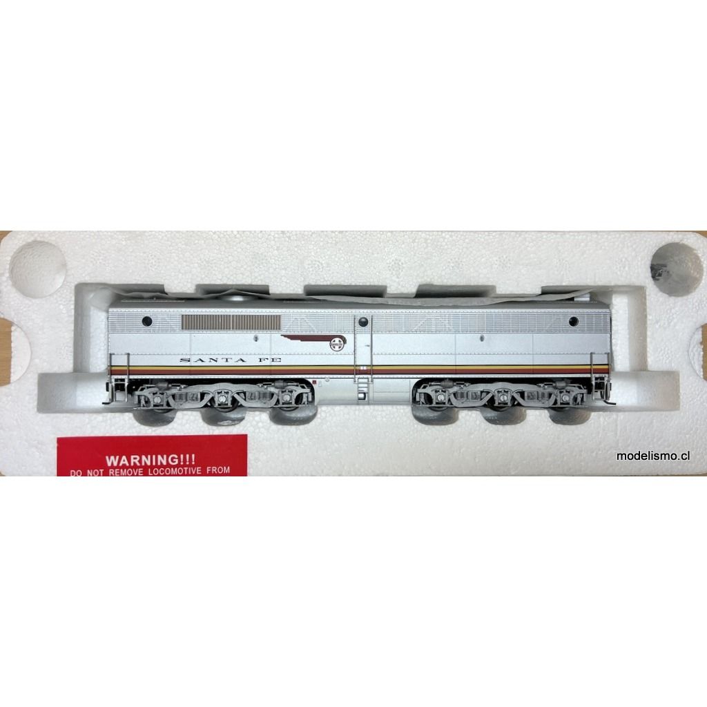 Proto 2000 PB Locomotive 21655 Atchison, Topeka and Santa Fe #52A Unpowered B-unit w/Dynamic Brakes - sin motor
