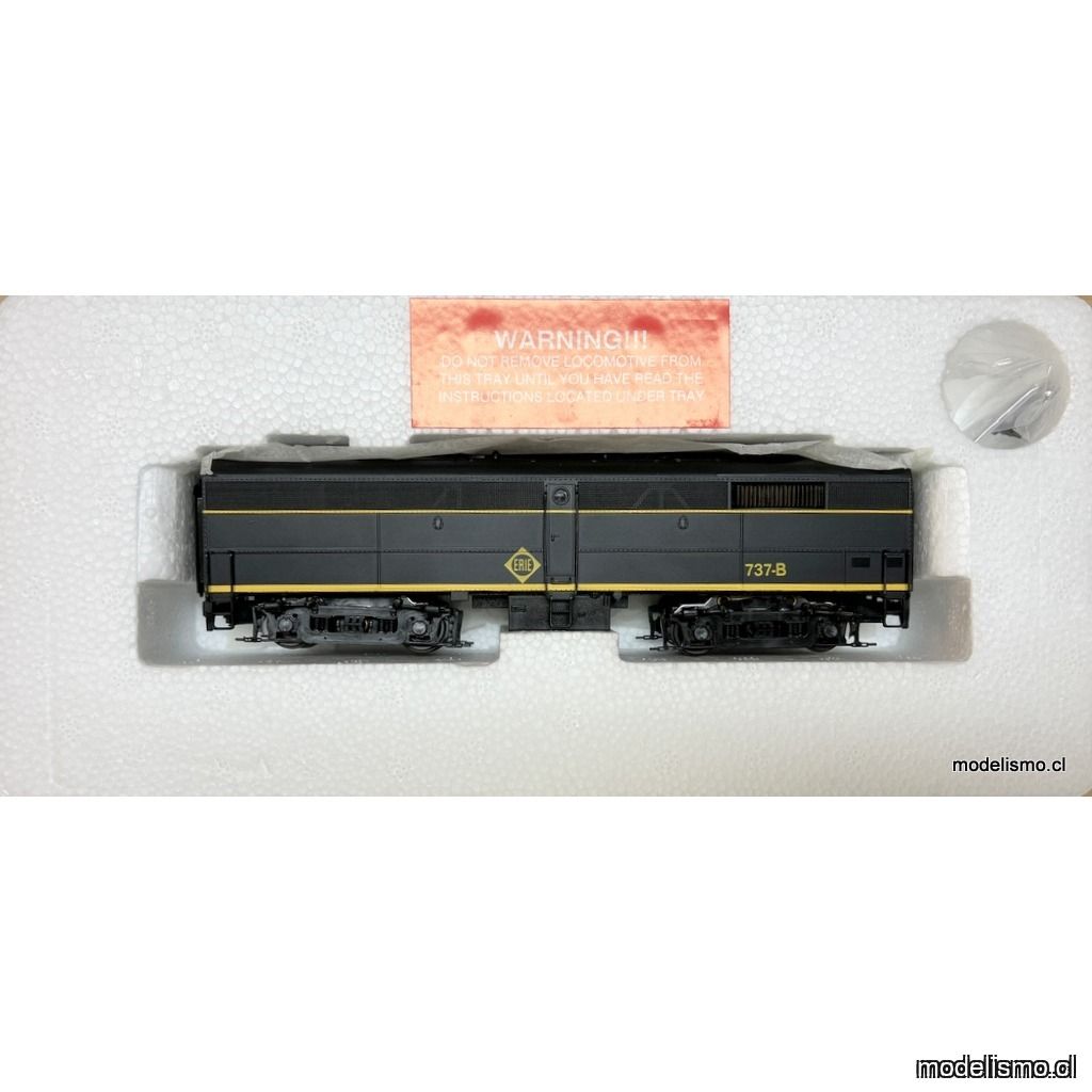Proto 2000 FB2 Locomotive 8349 Erie #737B Unpowered B-unit - sin motor Proto 2000 FB2 Locomotive 8349 Erie #737B Unpowered B-unit - sin motor