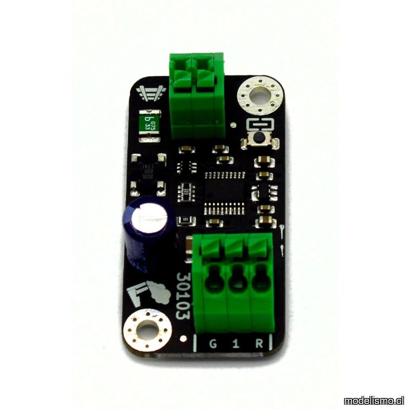 Decoderwerk 30103 Decodificador de punto para controlar un punto con accionamiento magnético Decoderwerk 30103 Decodificador de punto para controlar un punto con accionamiento magnético
