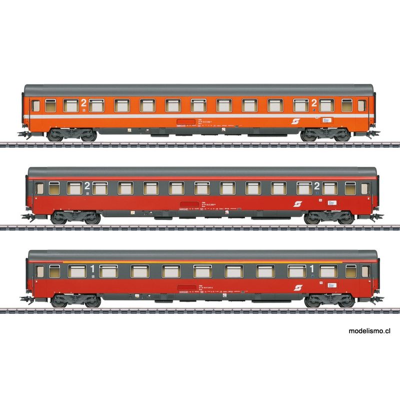 Märklin 42894 Coche de pasajeros Set 2 FD Mozart