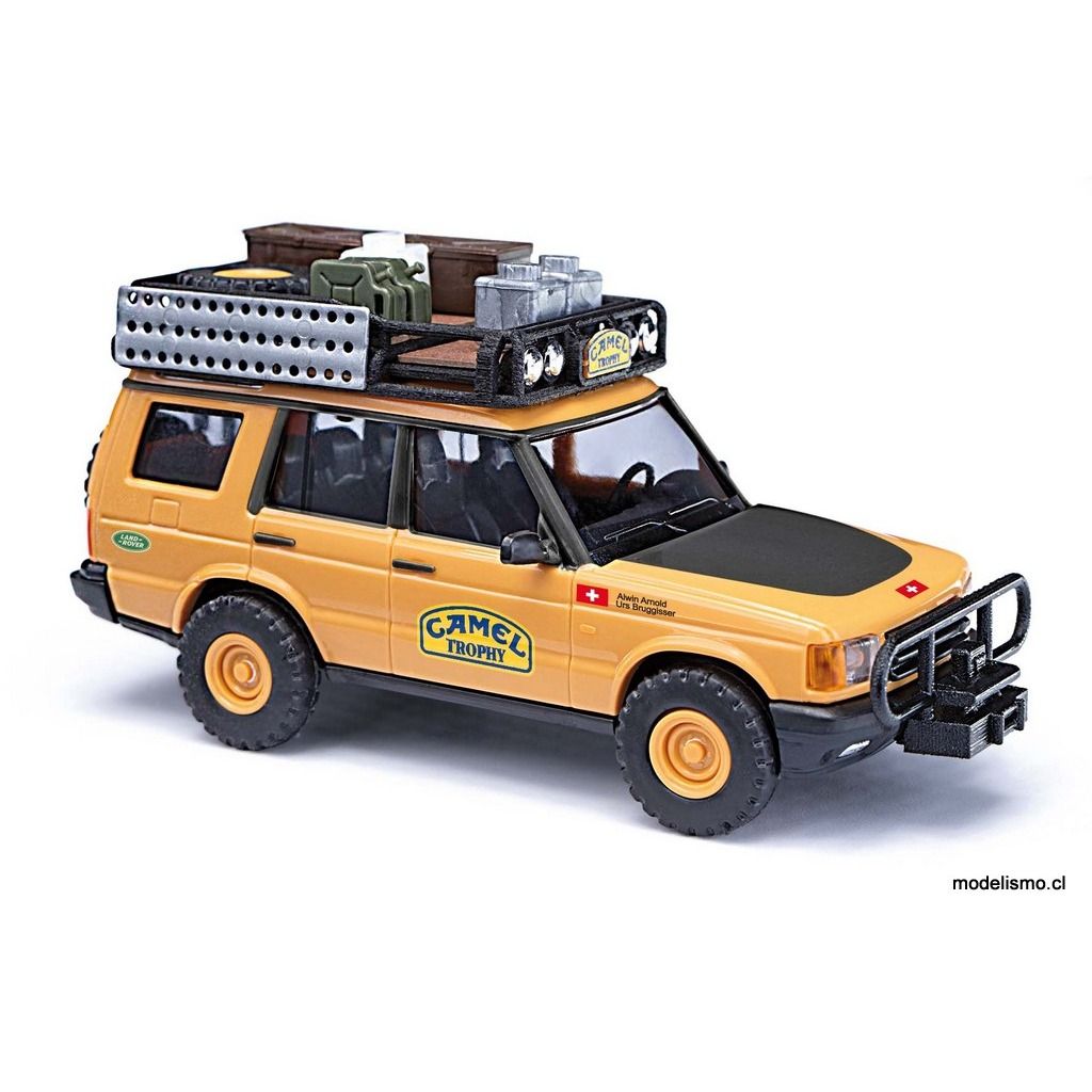 Busch 51938 Land Rover Discovery, Camel Trophy 92 Equipo Suiza Busch 51938 Land Rover Discovery, Camel Trophy 92 Equipo Suiza
