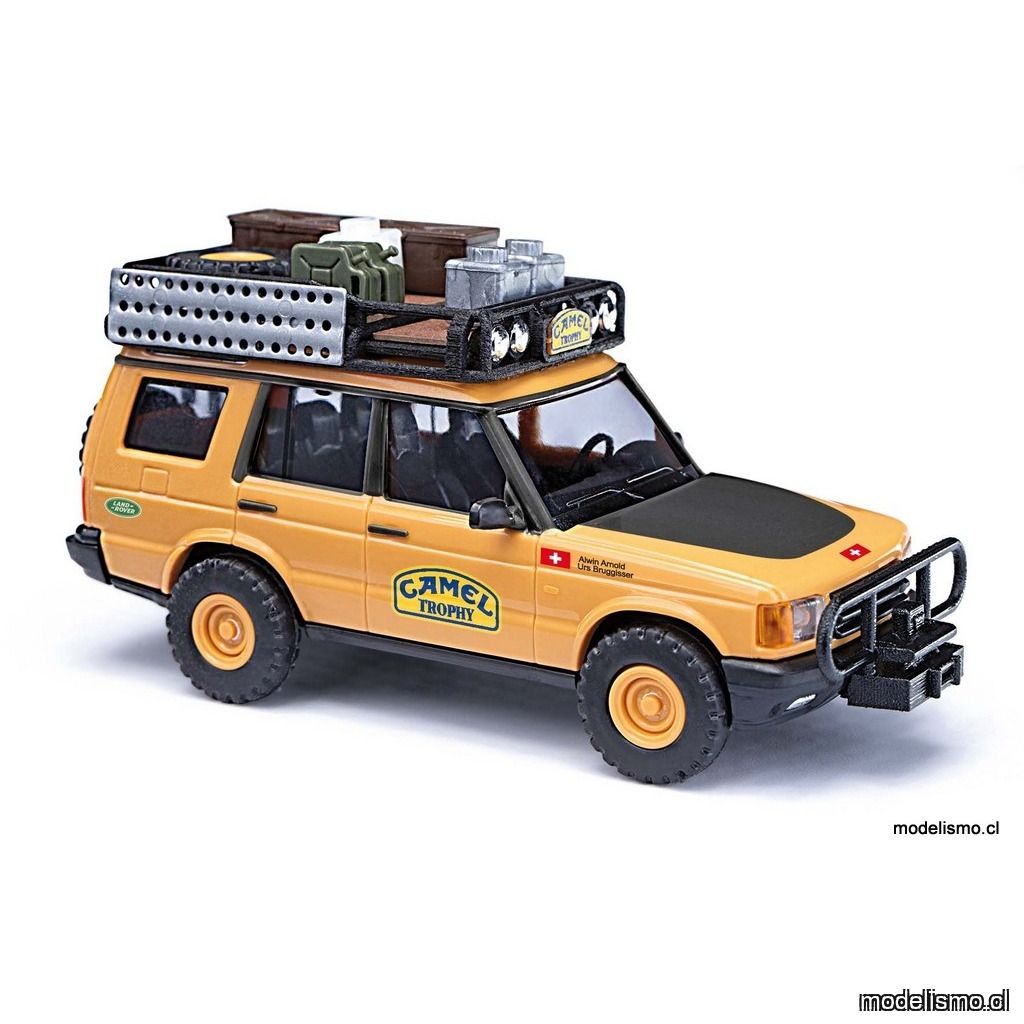 Busch 51938 Land Rover Discovery, Camel Trophy 92 Equipo Suiza Busch 51938 Land Rover Discovery, Camel Trophy 92 Equipo Suiza