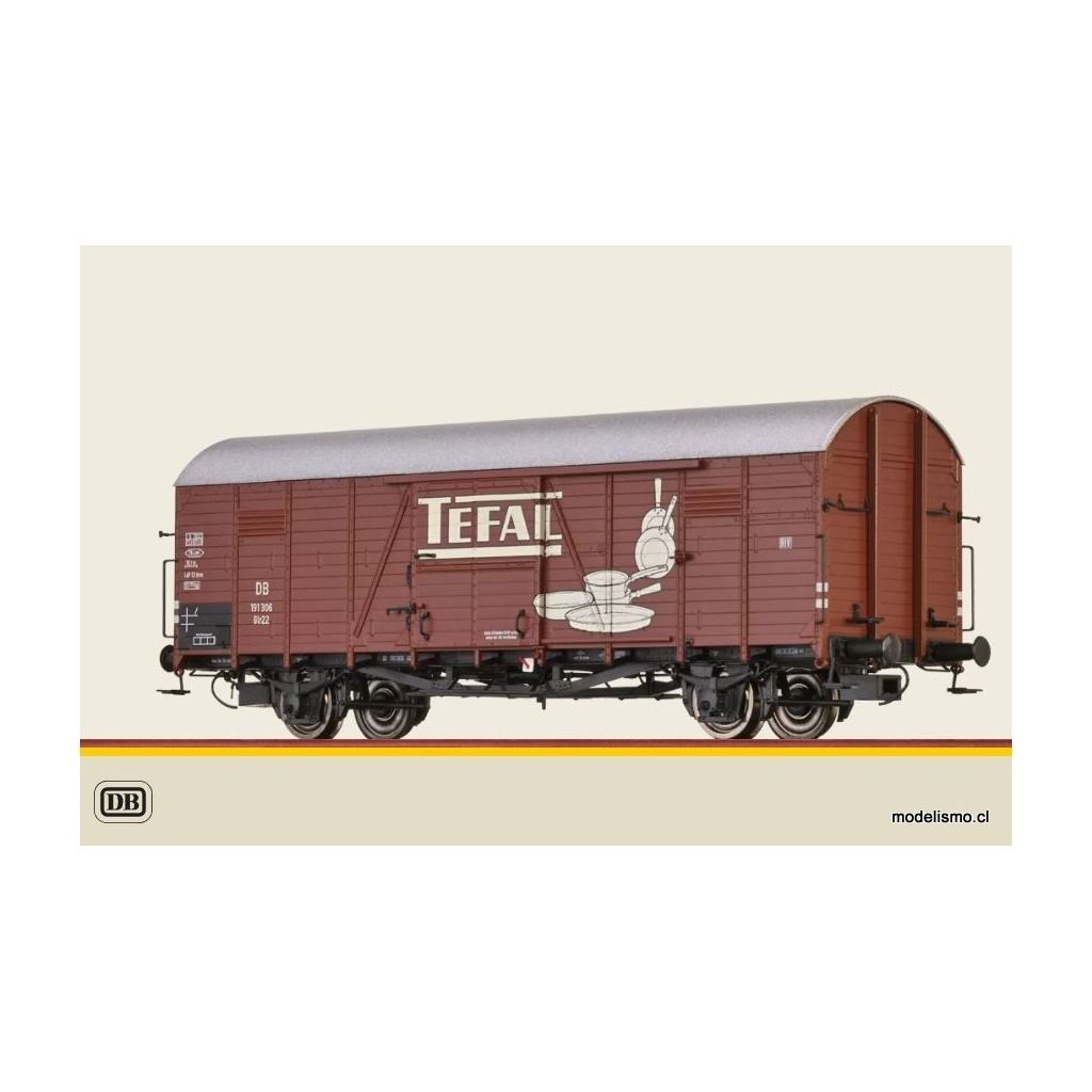 Brawa 48740 Furgón Glr22 "Tefal" DB Brawa 48740 Furgón Glr22 "Tefal" DB