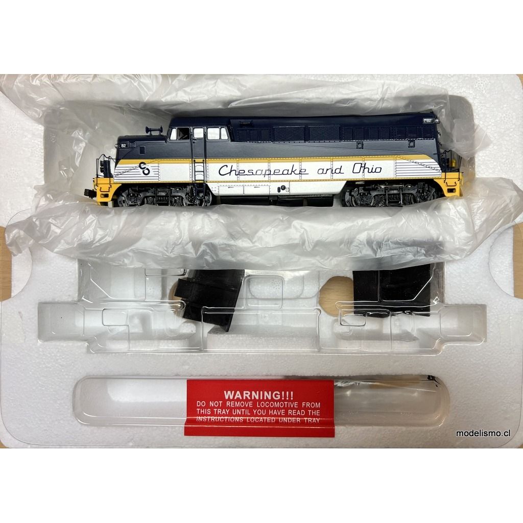 Proto 2000 BL2 Locomotive 30193 Chesapeake and Ohio Railway #82 - DCC Ready
