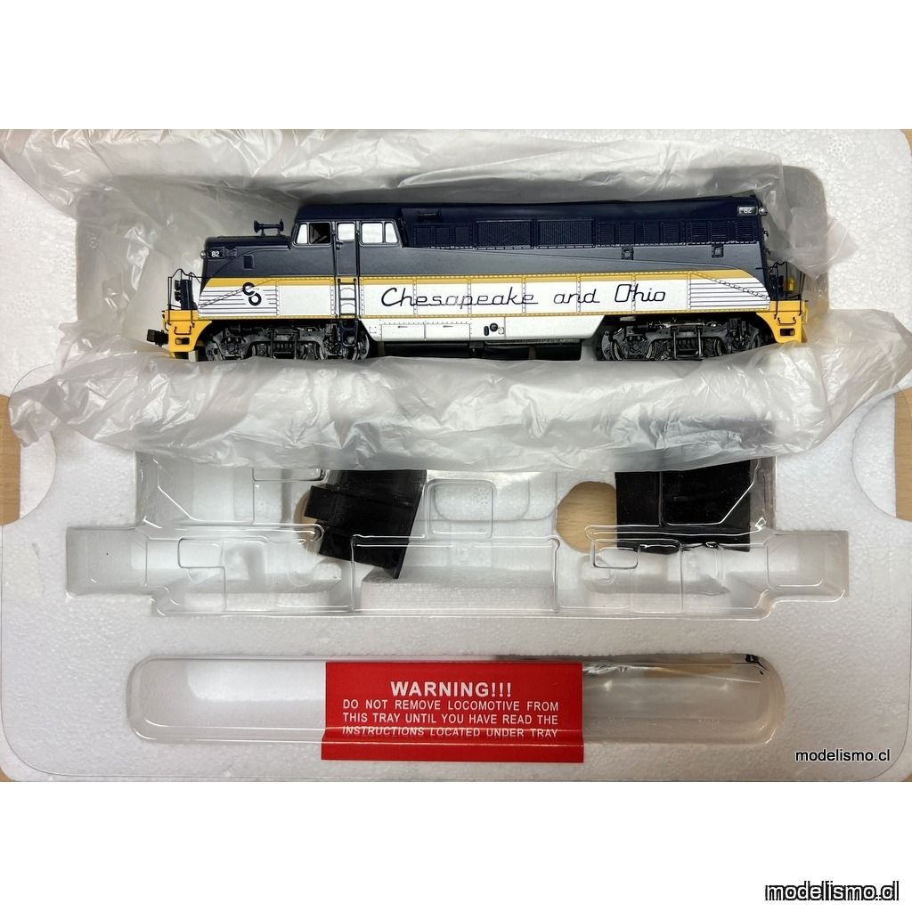 Proto 2000 BL2 Locomotive 30193 Chesapeake and Ohio Railway #82 - DCC Ready