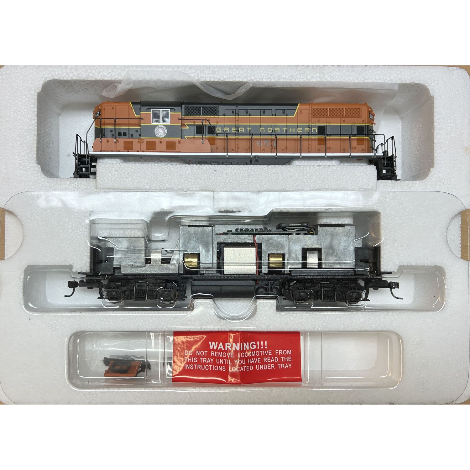 Proto 2000 GP7 Locomotive 23033 GN #653 GP7 Phase II 2nd Release - DCC Ready