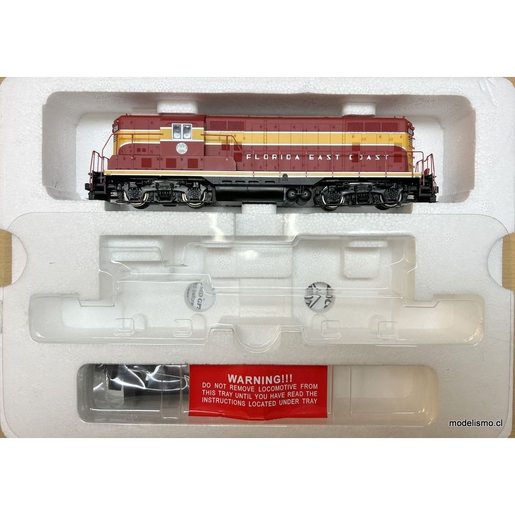 Proto 2000 GP7 Locomotive 23016 FEC #608 GP7 Phase II 2nd Release - DCC Ready Proto 2000 GP7 Locomotive 23016 FEC #608 GP7 Phase II 2nd Release - DCC Ready