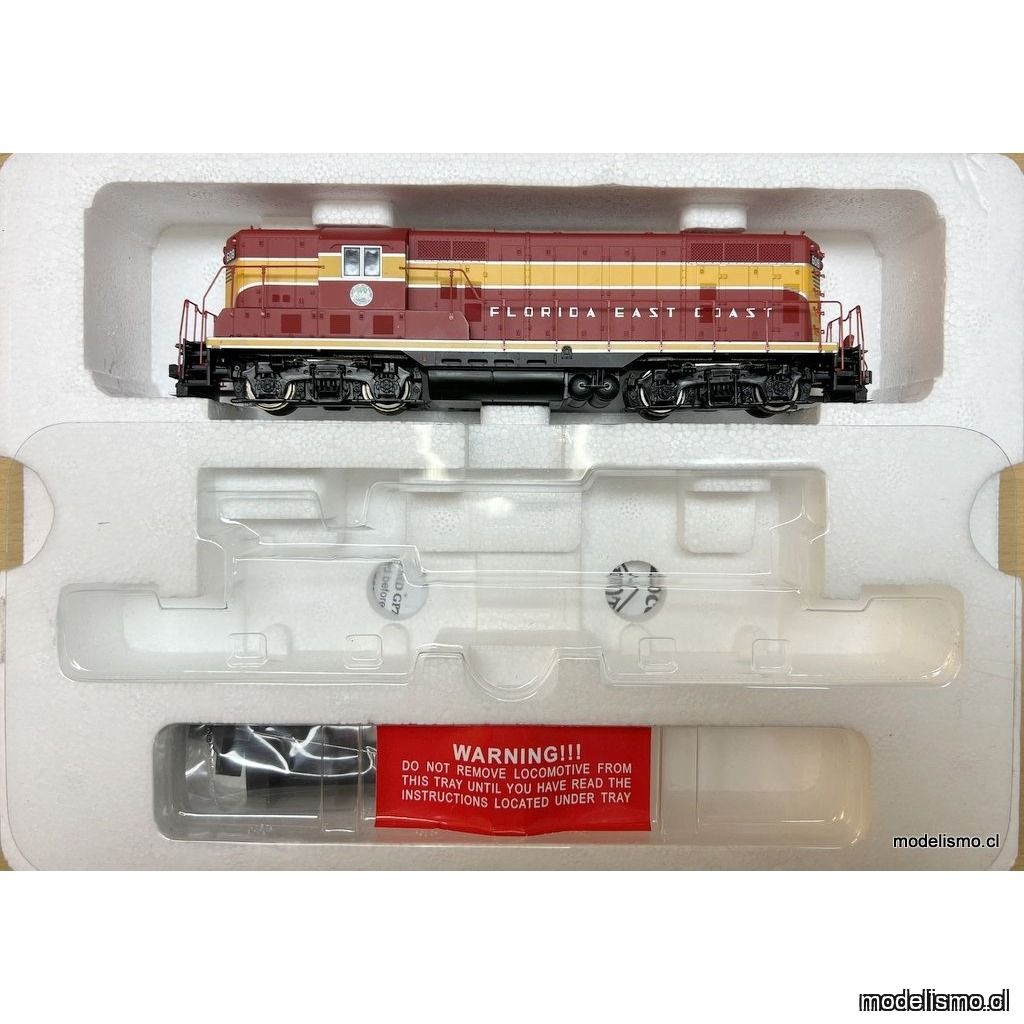 Proto 2000 GP7 Locomotive 23016 FEC #608 GP7 Phase II 2nd Release - DCC Ready