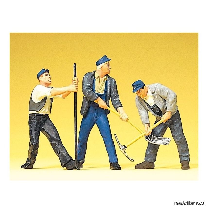 Preiser 63056 Spur1 - Seguimiento de los trabajadores de la construcción Preiser 63056 Spur1 - Seguimiento de los trabajadores de la construcción