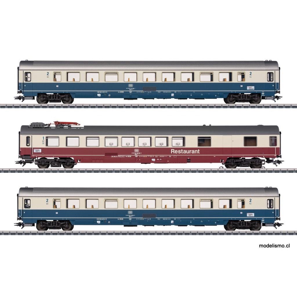 Märklin 43767 Conjunto de vagones de pasajeros FD Königssee Märklin 43767 Conjunto de vagones de pasajeros FD Königssee