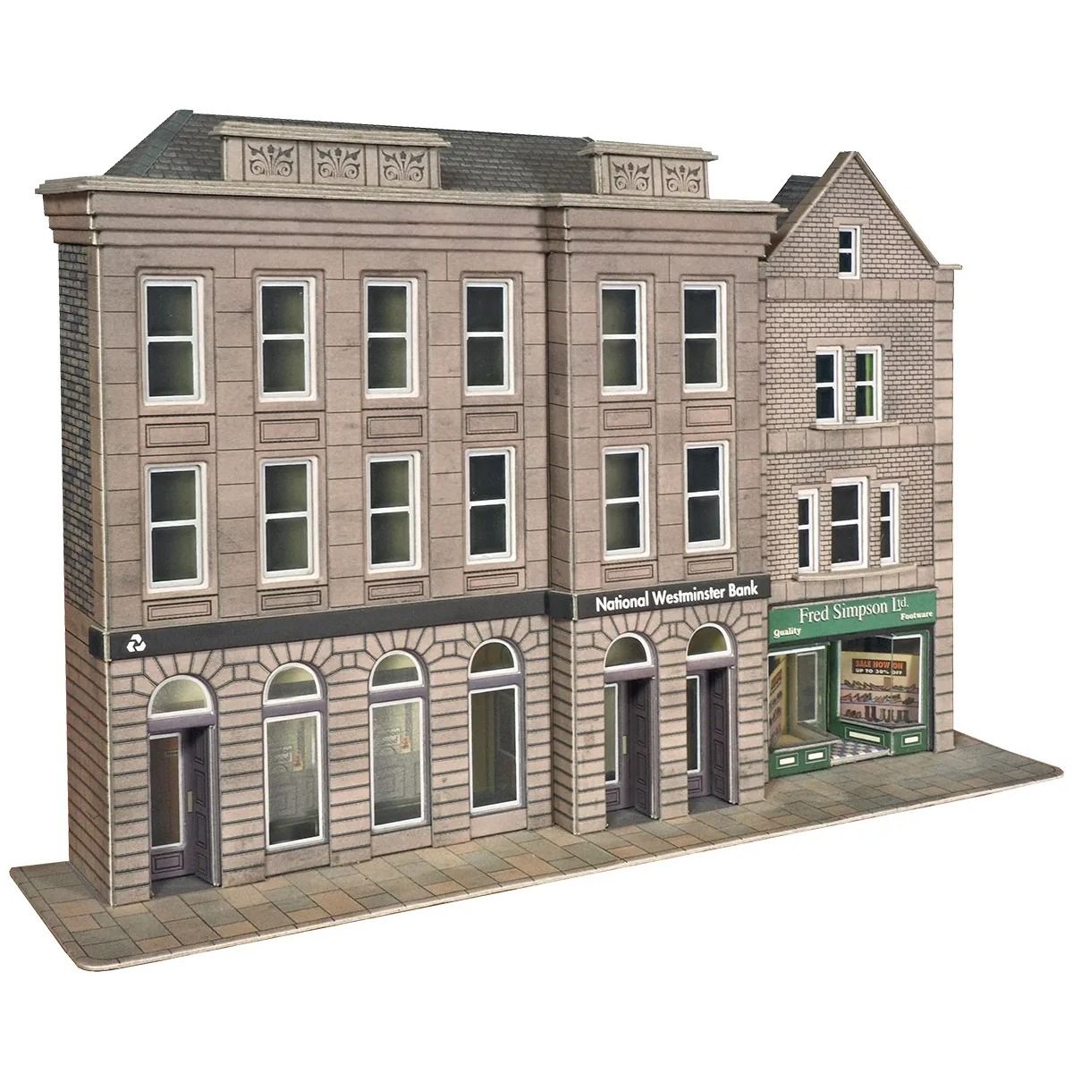 PO271 Banco y tienda en bajorrelieve PO271 Banco y tienda en bajorrelieve