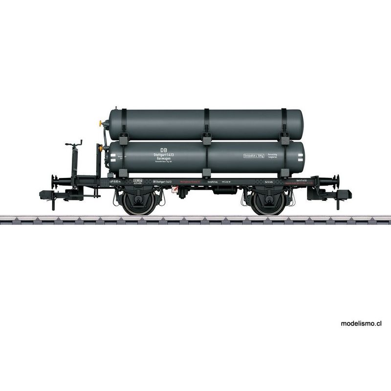Märklin 58060 Vagón de caldera para producto de servicio con recipientes de gas -  usado