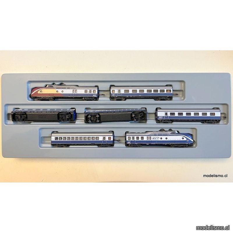 KL Märklin 88735 BR601 Blue Star Train Tren automotor diésel BST - usado KL Märklin 88735 BR601 Blue Star Train Tren automotor diésel BST - usado