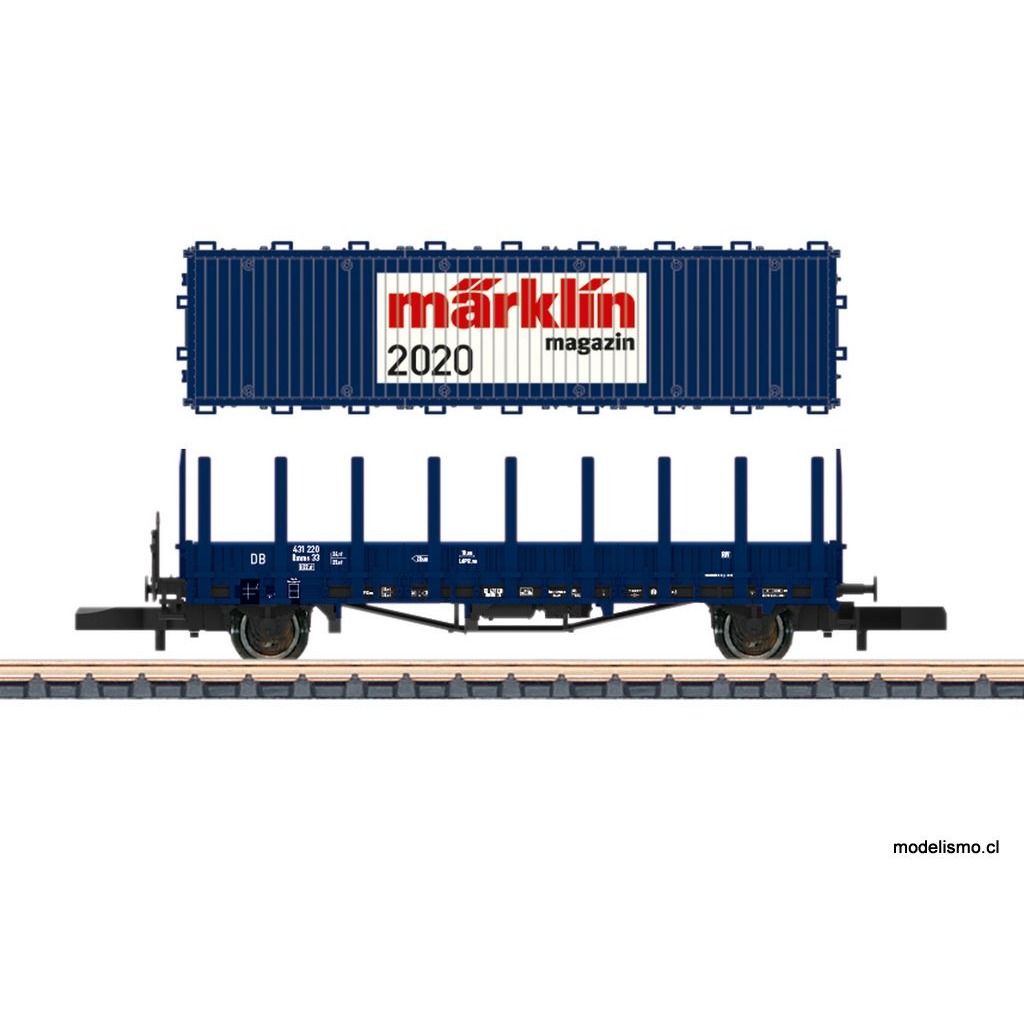 Märklin 80830 Vagón del año en ancho de vía Z 2020 de la revista Märklin Magazin - usado