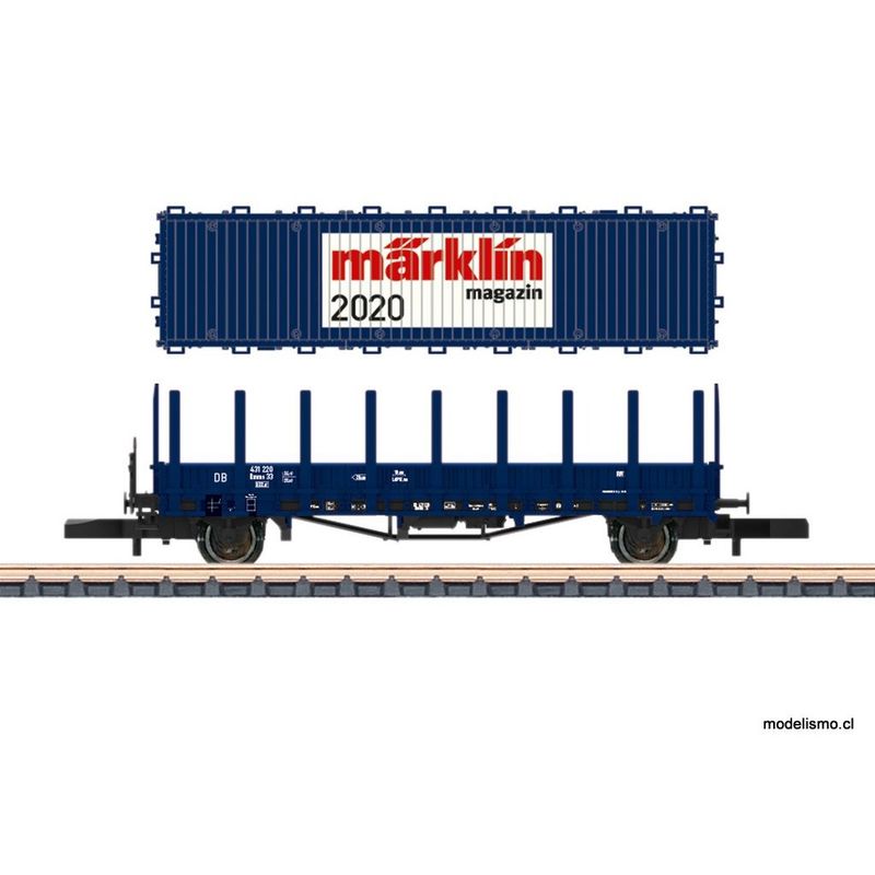 Märklin 80830 Vagón del año en ancho de vía Z 2020 de la revista Märklin Magazin - usado