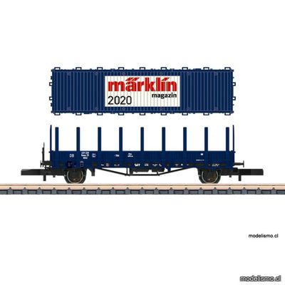 KL Märklin 80830 Vagón del año en ancho de vía Z 2020 de la revista Märklin Magazin - usado