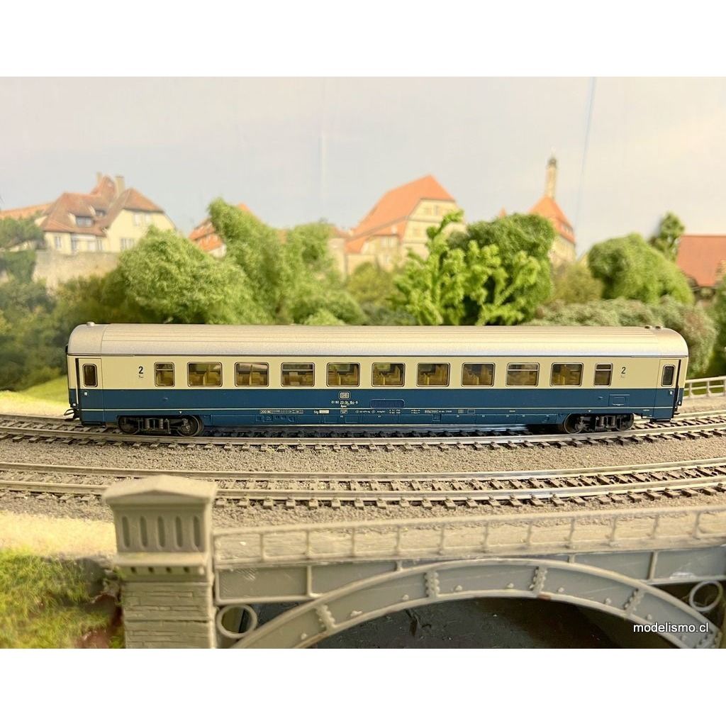 Märklin 4225 Vagón interurbano diáfano de 2.ª clase Deutsche Bundesbahn (DB) - usado Märklin 4225 Vagón interurbano diáfano de 2.ª clase Deutsche Bundesbahn (DB) - usado