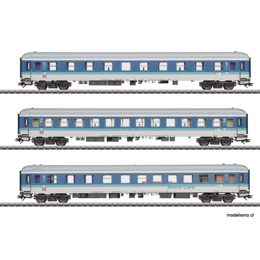 Märklin 43900 Set de coches de viajeros InterRegio - usado Märklin 43900 Set de coches de viajeros InterRegio - usado