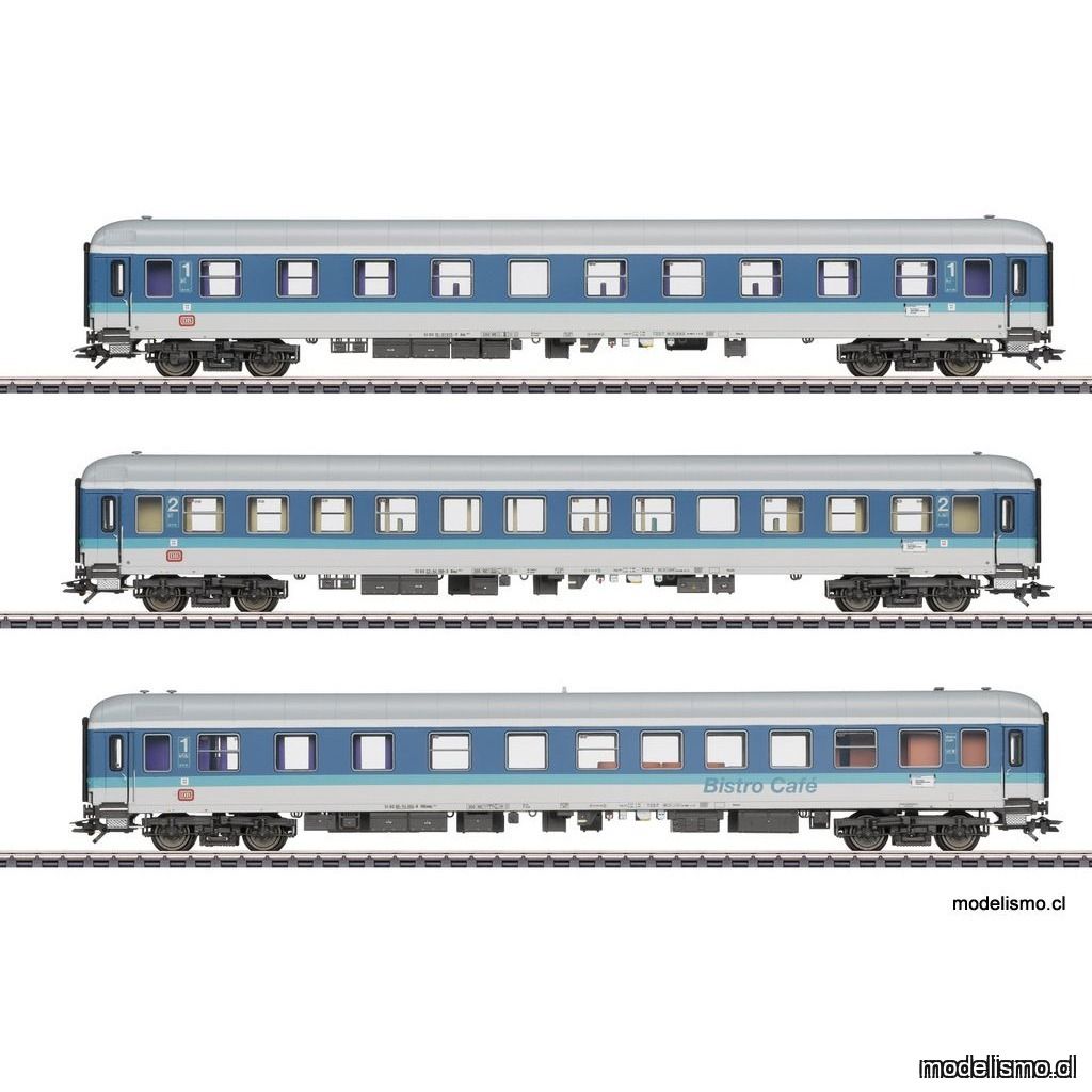 KL Märklin 43900 Set de coches de viajeros InterRegio - usado
