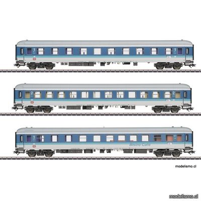 KL Märklin 43900 Set de coches de viajeros InterRegio - usado KL Märklin 43900 Set de coches de viajeros InterRegio - usado