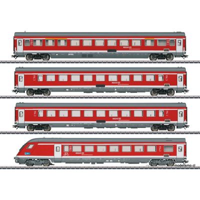 Märklin 42988 Set de coches de tren de viajeros 1 "Expreso Múnich-Núremberg" - usado Märklin 42988 Set de coches de tren de viajeros 1 "Expreso Múnich-Núremberg" - usado