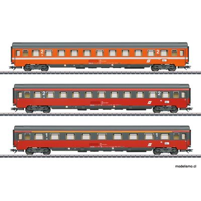 Märklin 42894 Coche de pasajeros Set 2 FD Mozart - usado