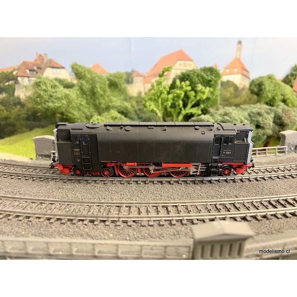 Märklin 3720 Locomotora diésel de aire comprimido BR V32 de la serie especial DRG - usado Märklin 3720 Locomotora diésel de aire comprimido BR V32 de la serie especial DRG - usado