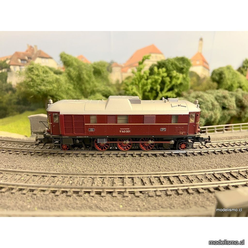 KL Märklin 37210 Locomotora diésel BR 140 001 de la DB Digital - usado KL Märklin 37210 Locomotora diésel BR 140 001 de la DB Digital - usado
