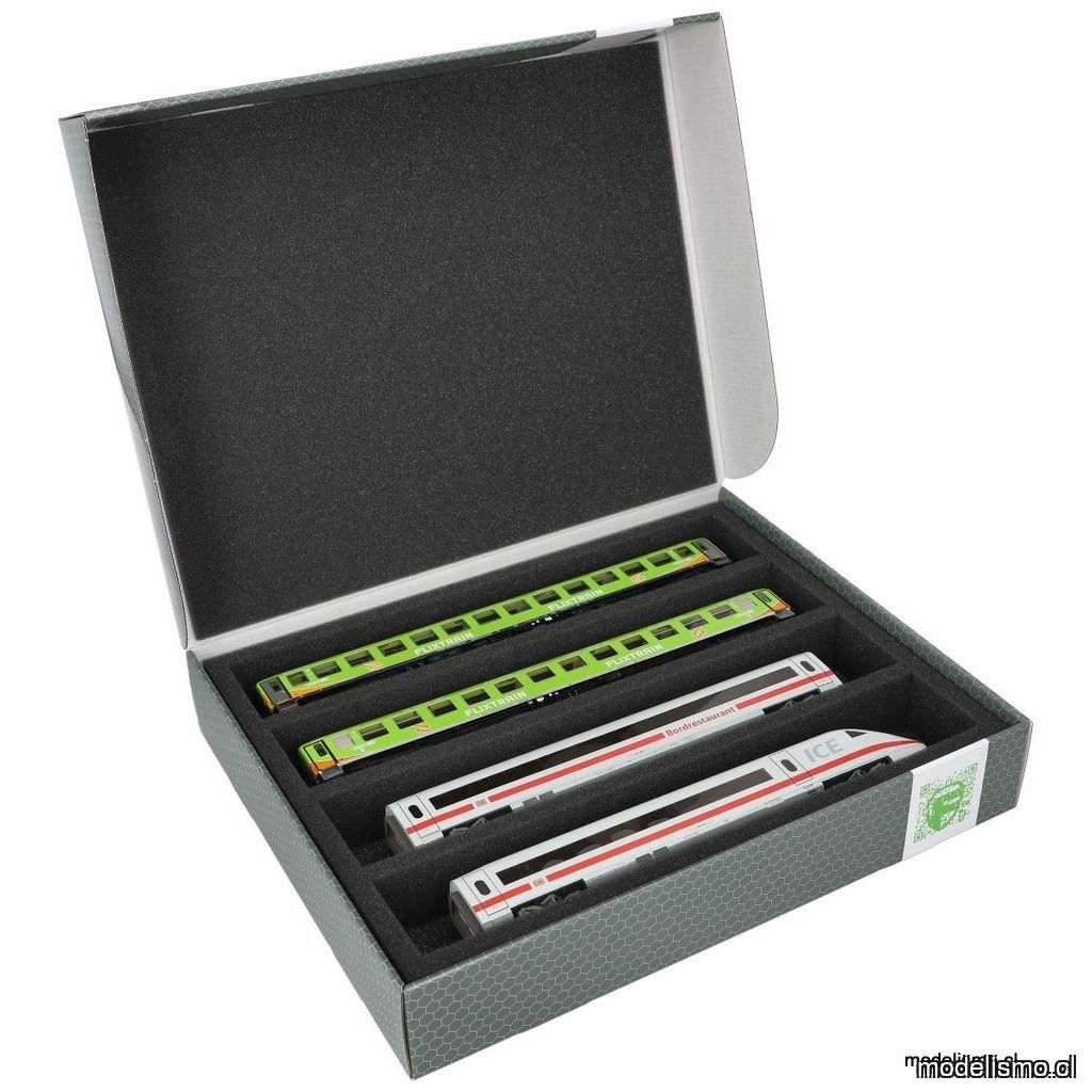 Feldherr FSLB055-4 Caja de almacenamiento para locomotoras, vagones y vehículos de modelismo ferroviario - 4 ranuras para escala H0 horizontal Feldherr FSLB055-4 Caja de almacenamiento para locomotoras, vagones y vehículos de modelismo ferroviario - 4 ranuras para escala H0 horizontal