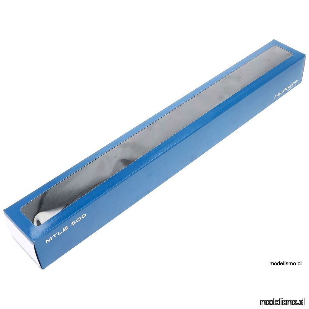 Feldherr MTLB500 Caja de almacenamiento abierta, 490 x 60 x 50 mm, para maquetas de ferrocarriles, locomotoras y vehículos en H0 Feldherr MTLB500 Caja de almacenamiento abierta, 490 x 60 x 50 mm, para maquetas de ferrocarriles, locomotoras y vehículos en H0