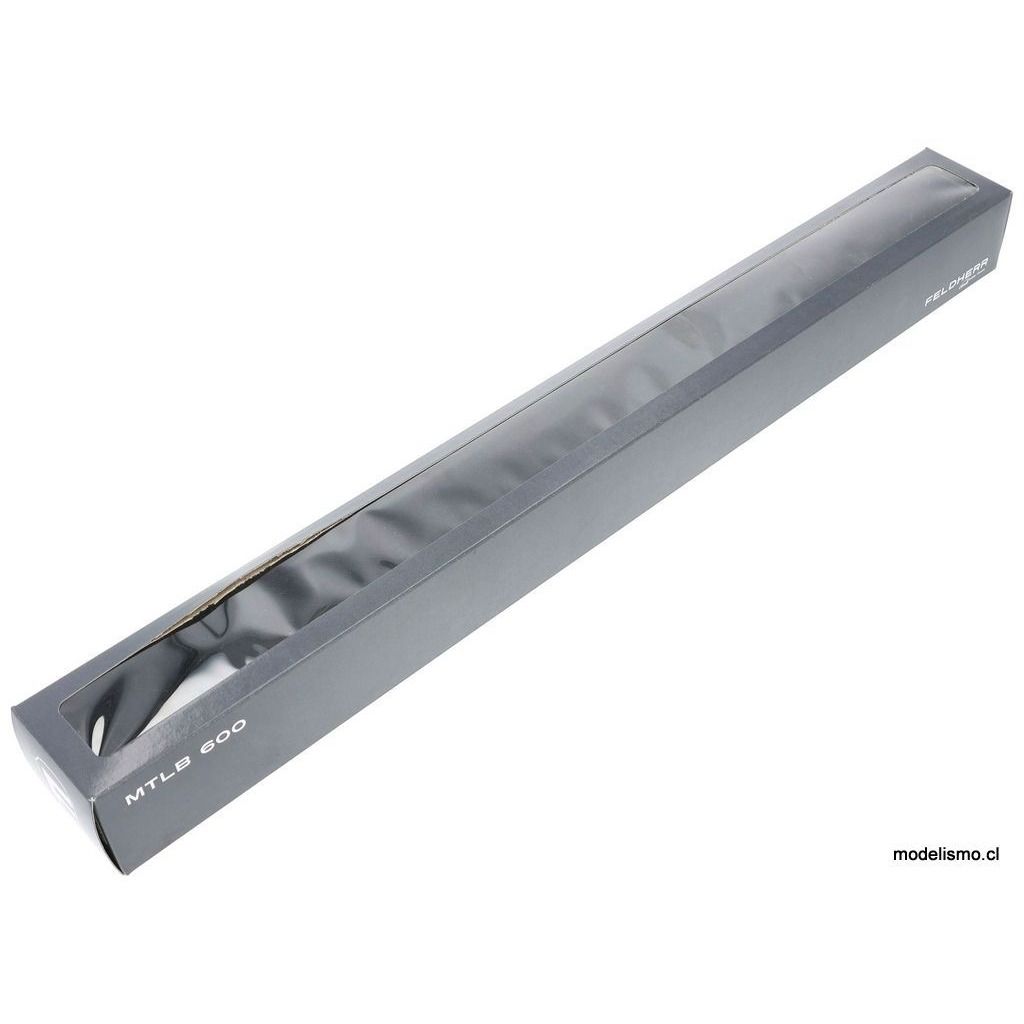 reserva anticipada Feldherr MTLB600 Caja de almacenamiento abierta, 590 x 60 x 50 mm, para maquetas de ferrocarriles, locomotoras y vehículos en H0