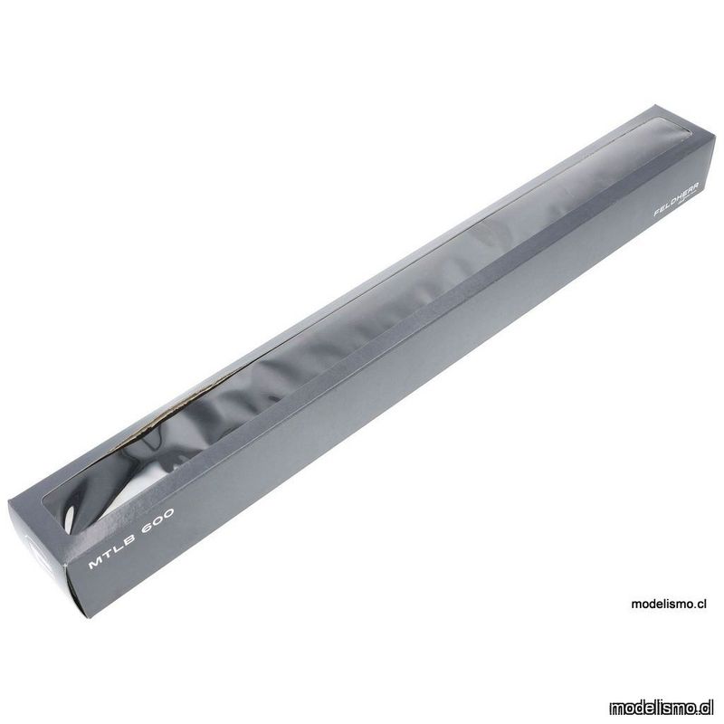 Feldherr MTLB600 Caja de almacenamiento abierta, 590 x 60 x 50 mm, para maquetas de ferrocarriles, locomotoras y vehículos en H0 Feldherr MTLB600 Caja de almacenamiento abierta, 590 x 60 x 50 mm, para maquetas de ferrocarriles, locomotoras y vehículos en H0