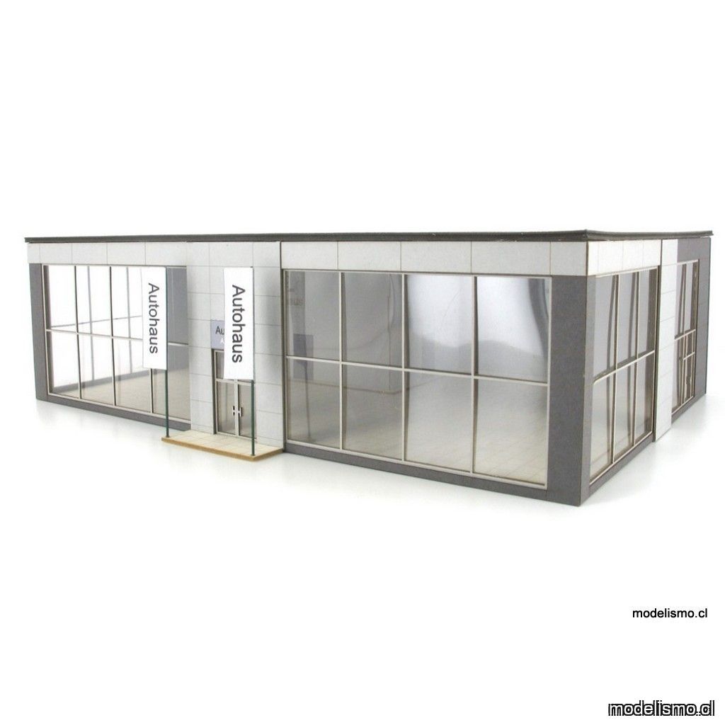 Modellbahn Union MU-H0-H00225 H0 Concesionario de coches Modellbahn Union MU-H0-H00225 H0 Concesionario de coches