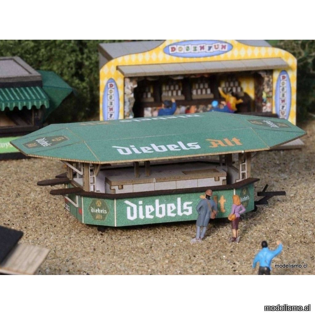 Modellbahn Union MU-H0-L00175 H0 Vagón para servir cerveza Diebels Modellbahn Union MU-H0-L00175 H0 Vagón para servir cerveza Diebels