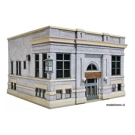 Walthers Cornerstone 933-3772 Liberty Bank &amp; Trust - Kit - 24,3 x 19,5 x 12,7 cm