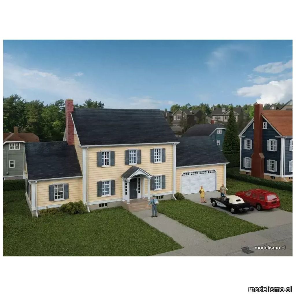 Walthers Cornerstone 933-4154 Executive House -- Kit - 25.2 x 12.7 x 12cm Walthers Cornerstone 933-4154 Executive House -- Kit - 25.2 x 12.7 x 12cm