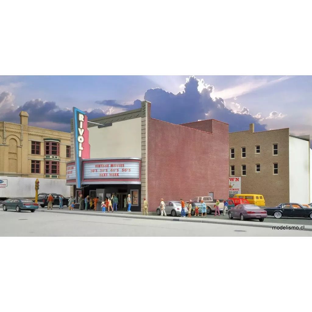 Walthers Cornerstone 933-3771 Teatro Rivoli - Kit - 15,3 x 24,3 x 18,7 cm