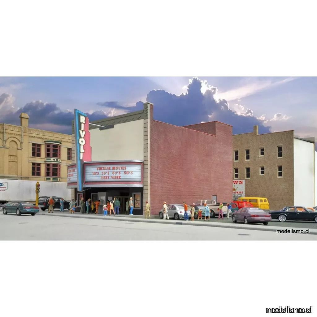 Walthers Cornerstone 933-3771 Teatro Rivoli - Kit - 15,3 x 24,3 x 18,7 cm Walthers Cornerstone 933-3771 Teatro Rivoli - Kit - 15,3 x 24,3 x 18,7 cm