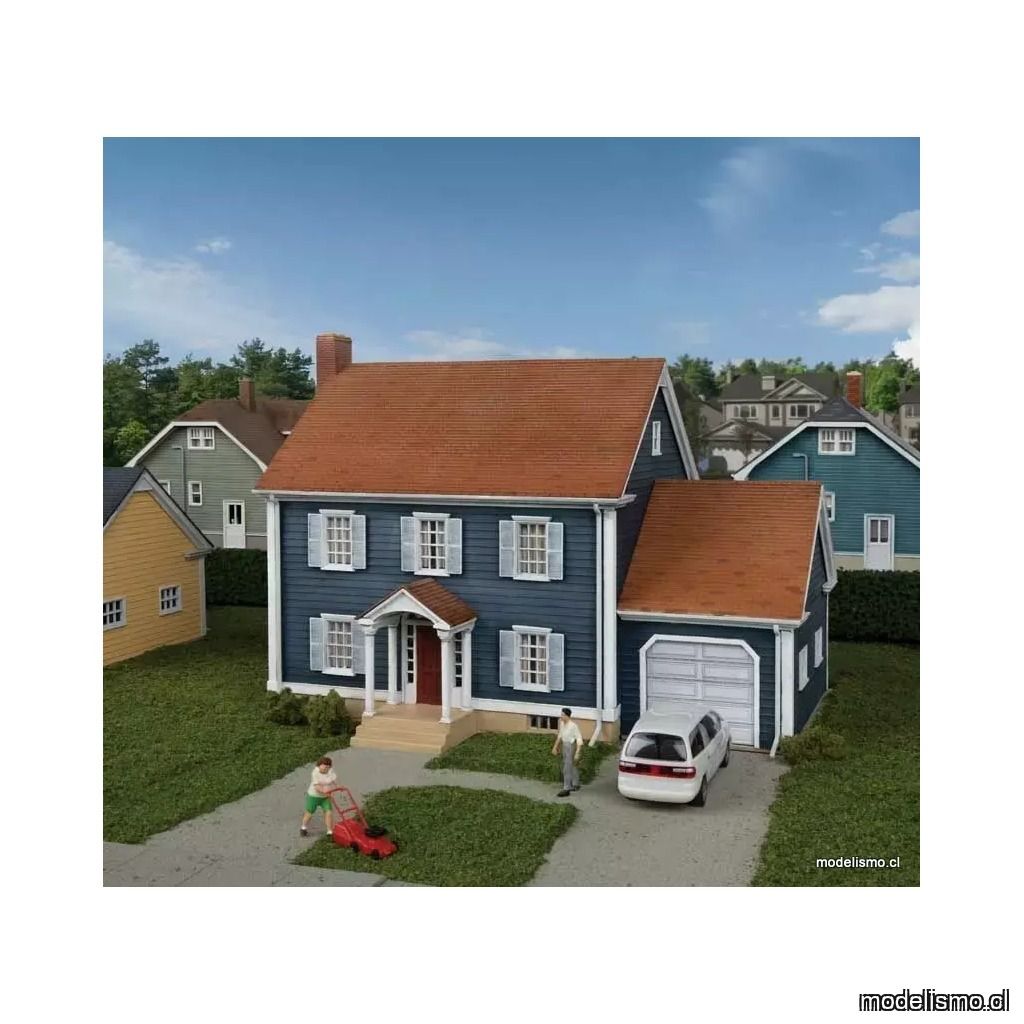 Walthers Cornerstone 933-4153 Colonial House -- Kit - 17.1 x 12.7 x 12cm Walthers Cornerstone 933-4153 Colonial House -- Kit - 17.1 x 12.7 x 12cm