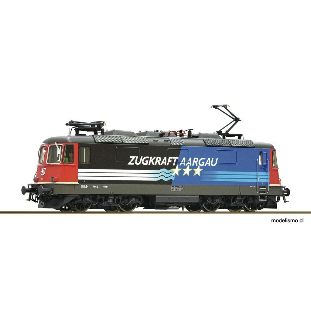 pre orderen Roco 7500123 Electric locomotive Re 4/4 II 11181 "Zugkraft Aargau", SBB