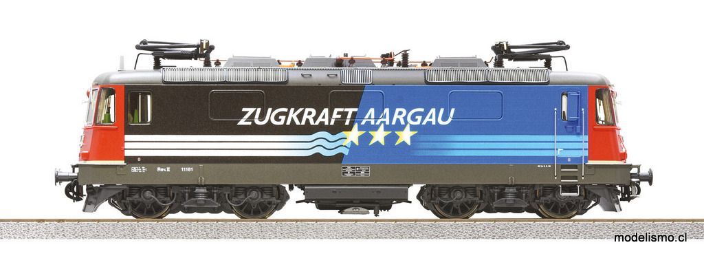 pre orderen Roco 7500123 Electric locomotive Re 4/4 II 11181 "Zugkraft Aargau", SBB pre orderen Roco 7500123 Electric locomotive Re 4/4 II 11181 "Zugkraft Aargau", SBB