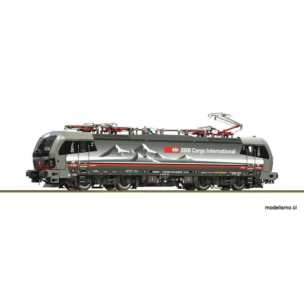 Roco 7510107 Electric locomotive 193 451-2 “Alppiercer 3”, SBB Cargo International, con sonido