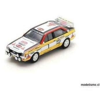 Schuco 452675600 Audi Quattro Rally #1, Röhrl/Geistdörfer Monte Carlo 1984 Schuco 452675600 Audi Quattro Rally #1, Röhrl/Geistdörfer Monte Carlo 1984