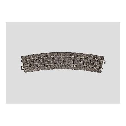 Märklin 24224 via curva R2 = 437,5 mm/24,3° (Arco de desvío) usado Märklin 24224 via curva R2 = 437,5 mm/24,3° (Arco de desvío) usado